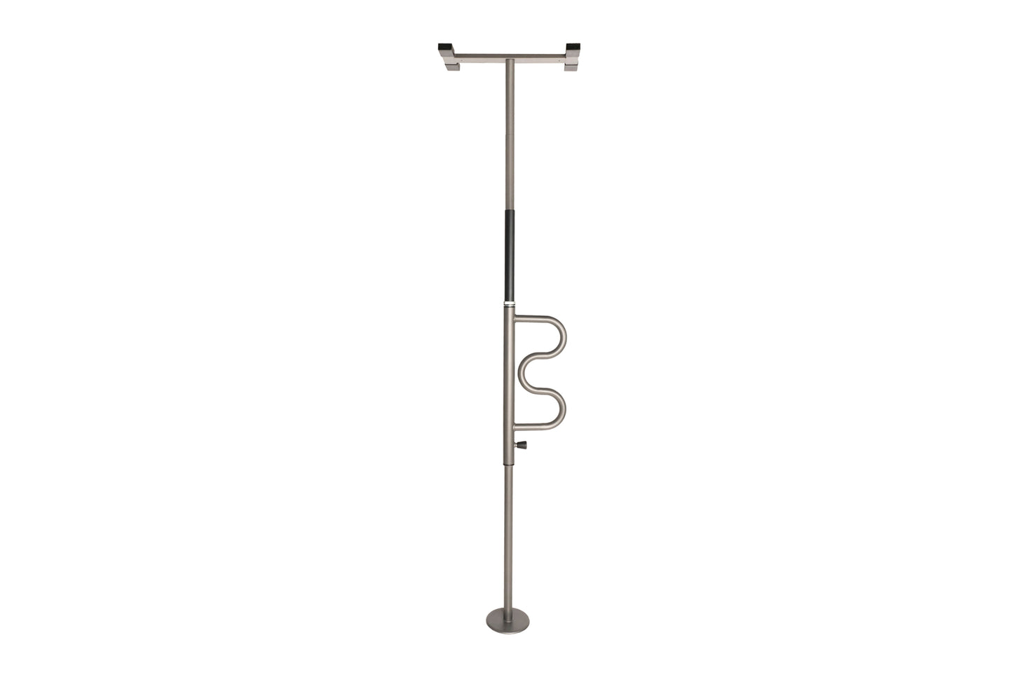 Security Pole and Curve Grab Bar