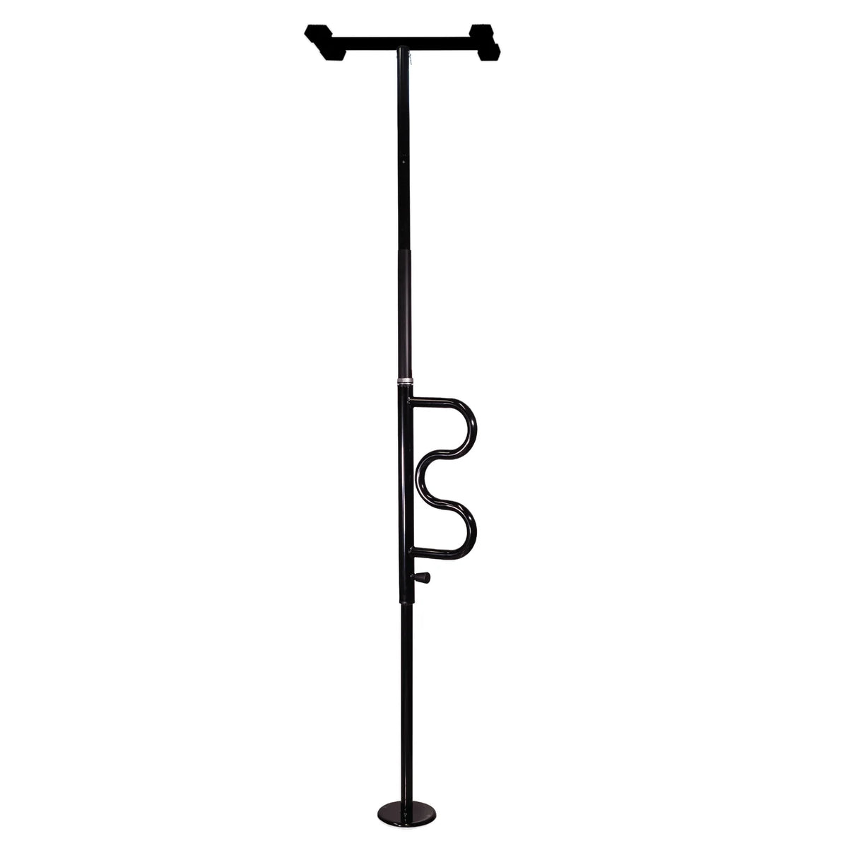 Security Pole Rough In Wonder Pole (Security Pole with Curved Grab Bar) – Reliable Mobility