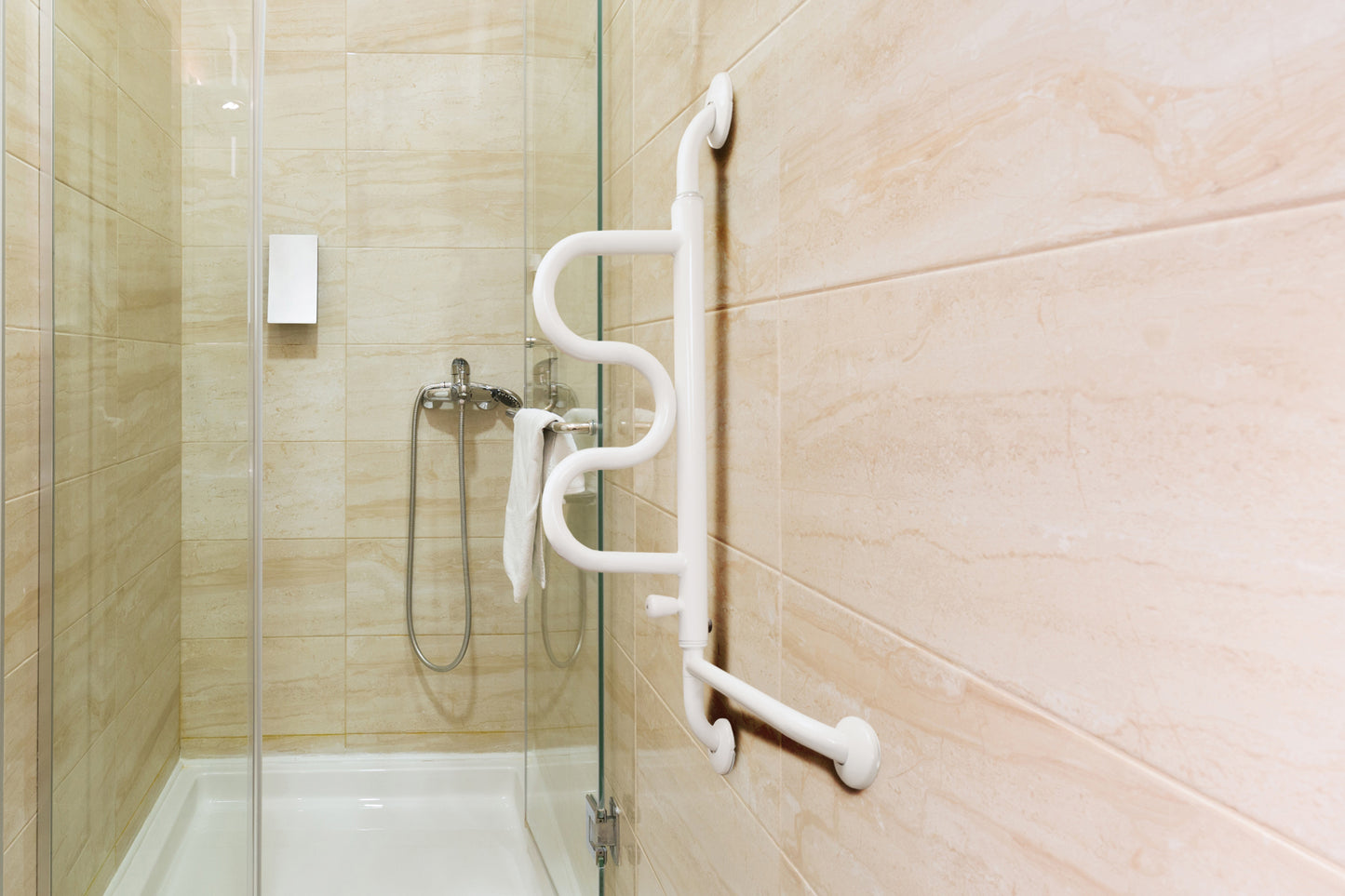 Curved Grab Bar