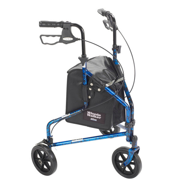 Deluxe 3-wheel Aluminum Rollater