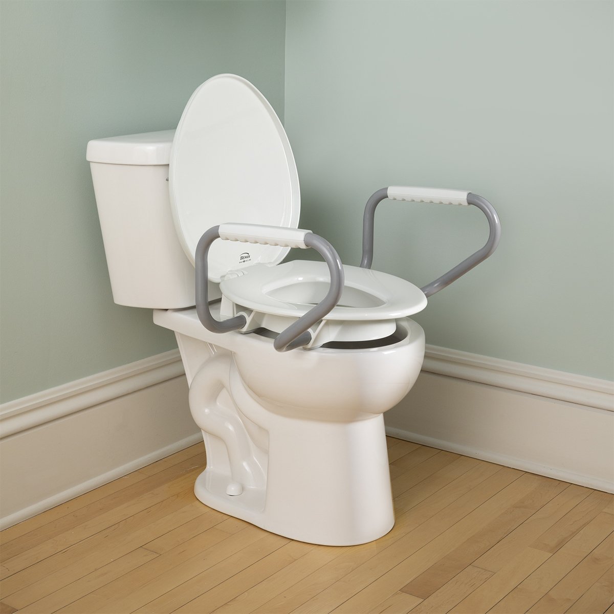 Bemis "Clean Shield" Round Raised Toilets Seat