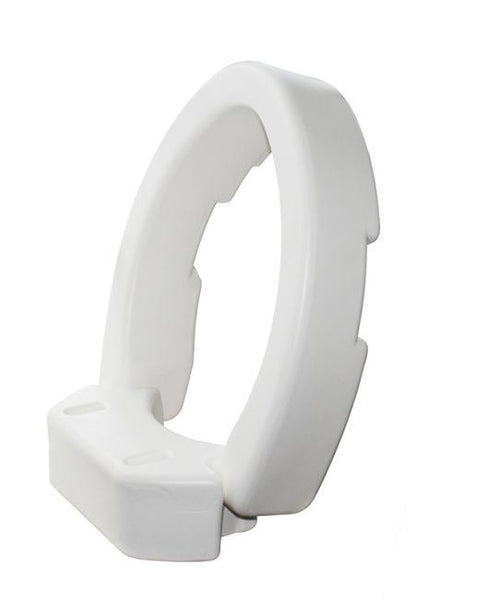 Flip-Up Elongated Shape Toilet Seat Adapter