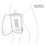 StyledWel Legg-Ins Urinary Leg Bag Cover