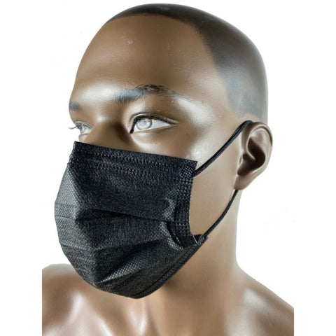 3-Ply Disposable Face Masks (50 per box)
