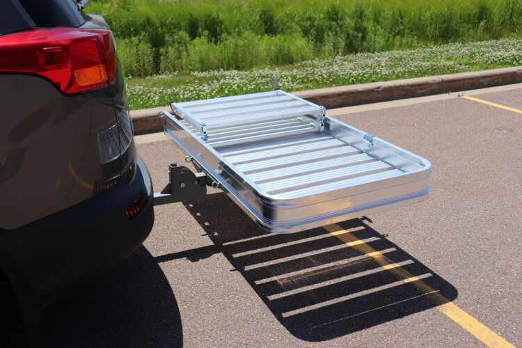 Enthuse - Scooter Hitch Carrier with Loading Ramp.