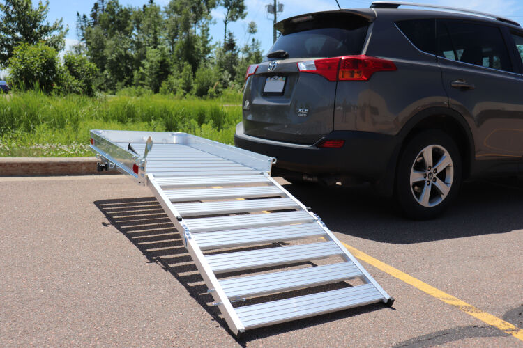 Enthuse - Scooter Hitch Carrier with Loading Ramp.