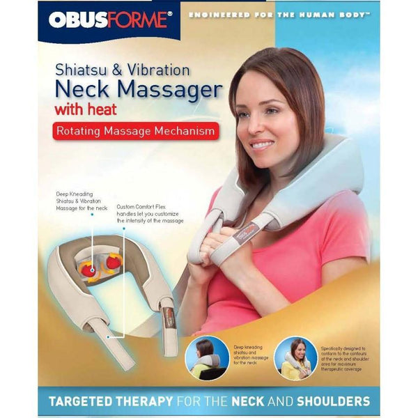 Shiatsu and Vibration Neck Massager